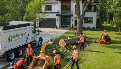 Professional lawn care and tree removal service in Oklahoma City, OK by Chop Chop Tree