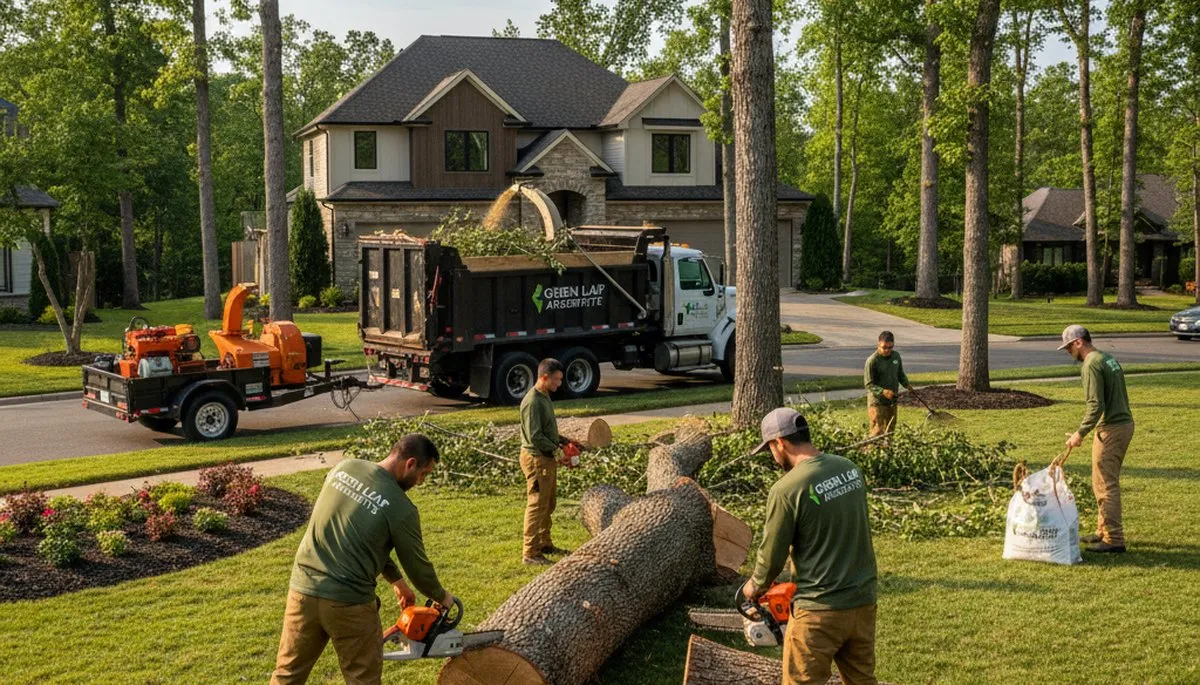Professional lawn care and tree removal service in Oklahoma City, OK by Chop Chop Tree experts