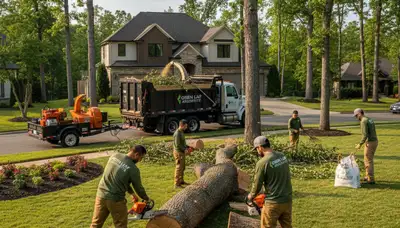 Professional lawn care and tree removal service in Oklahoma City, OK by Chop Chop Tree experts