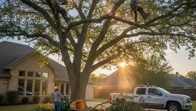 Professional tree removal service in Oklahoma City OK by local certified arborists