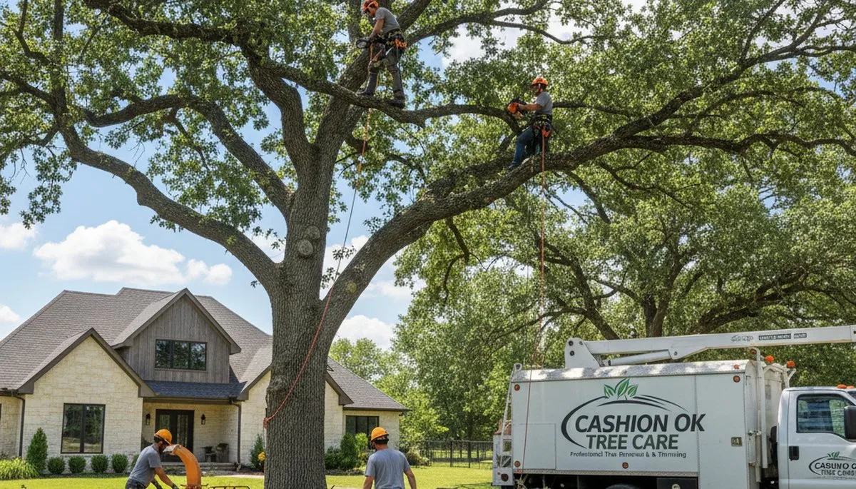 Professional tree removal service in Oklahoma City OK by expert arborists