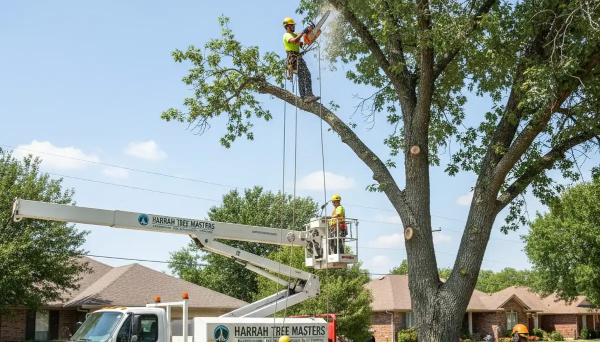 Professional tree removal service in Oklahoma City OK by local certified arborists