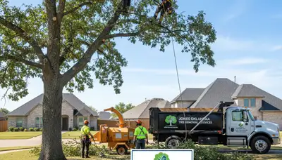 Professional tree removal service in Oklahoma City OK by certified arborists