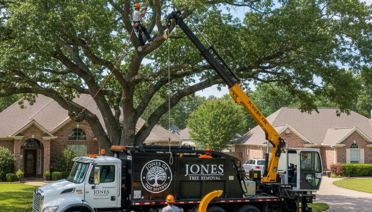 Professional tree removal service in Oklahoma City OK by certified arborists