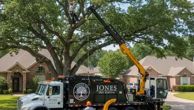 Professional tree removal service in Oklahoma City OK by certified arborists