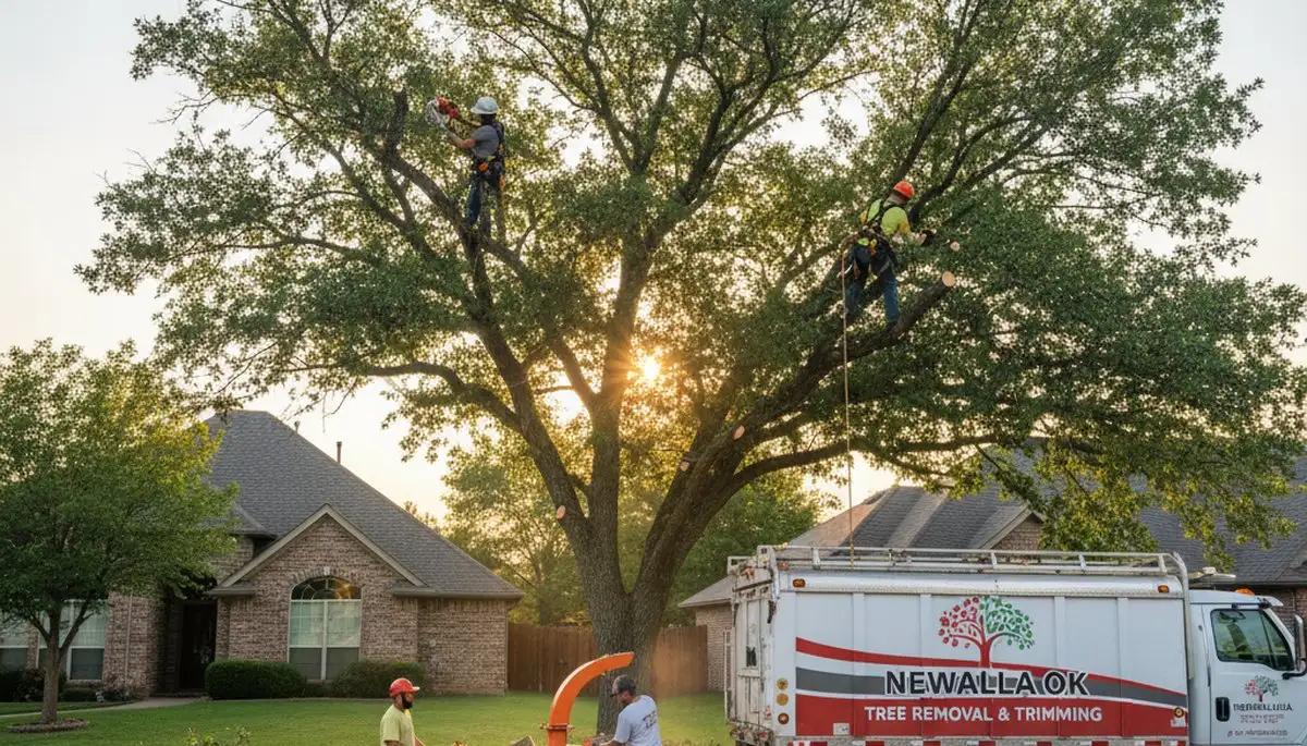 Professional tree removal service in Oklahoma City OK by expert arborists